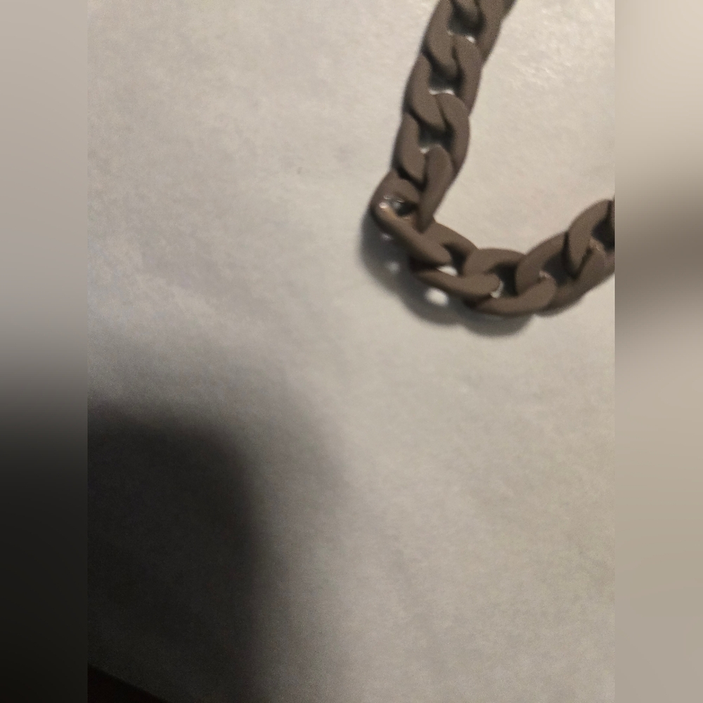 Thirty Years Link Chain Necklace In Grain - Picture 4 of 9